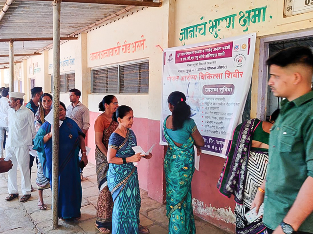 Medical Camp in Karjat, Navi Mumbai_E health camp karja _4